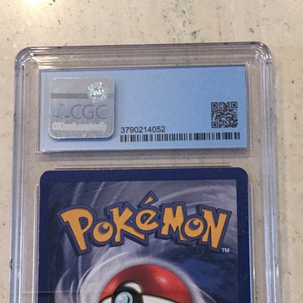 Pikachu 1999 Yellow Cheeks 58/102 Pokemon Base Set CGC 7 Graded Card #58 - Picture 6 of 7